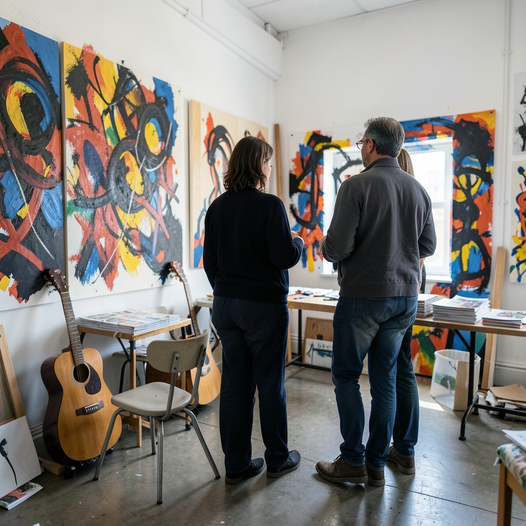 Bradford duo Ben Holden and Chris Fleming-Wall launch new art and music project Parlour